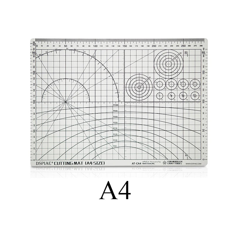 DSPIAE Cutting Dies AT-CA2 AT-CA3 AT-CA4 Cutting Mat (2mm Thicken Type) Scrapbooking Stamping New Hand Tool Parts