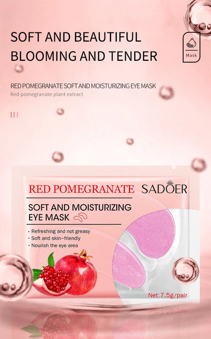 10 Pairs SADOER Crystal Collagen Eye Mask Anti Wrinkle Dark Circles Removal Eyes Bags Moisturizing Eye Patches Skin Care