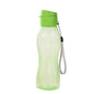 Plastic Water Bottle Large Capacity Leak Proof Outdoor Sports Water Cup Clear with Handle Strap Flip Top Drink Bottle