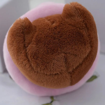 Swimming Ring Capybara Plush Capybara Keychain Stuffed Animals Cute Toy Capybara Bag Pendant Headgear Capybara Doll