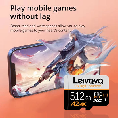 LEIVQVQ SD Micro Card 512GB Mini SD Memory Card 256GB Micro TF SD Card 128GB 64GB Video TF Card For Camera Surveillance Devices