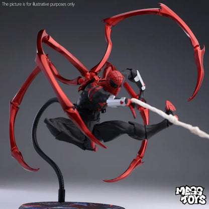 Mess Toys Superior Spider Man Action Figure Joint Movable Collectible Model For Adult Hobby Collectors Home Display