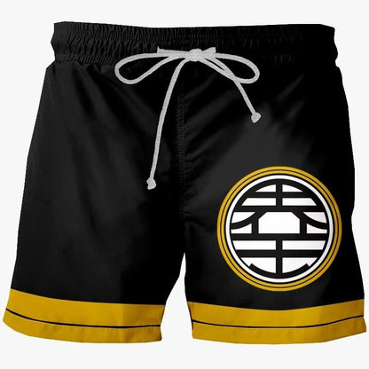 2026 Japanese Cartoon Dragon Ball Z Children's Boys Shorts Beach Pants Summer Cartoon Cute Boys Beach Pants Lightweight Shorts