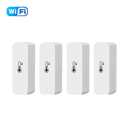 Tuya Wifi/Zigbee Temperature And Humidity Sensor Indoor Thermometer Smart Life Control For Home Work With Alexa Google Assistant