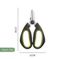 Gardening Scissors Pruning Shears, Florist Snips for Plants Flowers, Stainless Steel Blade, Grafting Trimming Tool for Garden
