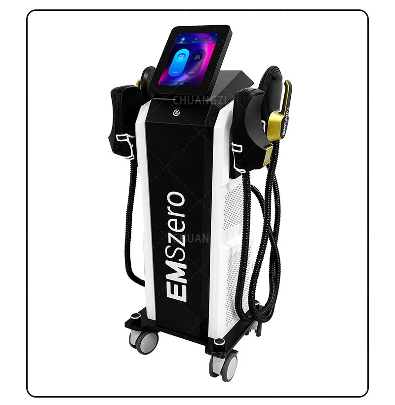 Emszero Neo Body Sculpt Machine 6500w 200hz Professional EMS Hiemt Shape rf Electrostimulation Devices 5 handles for Salon Spa