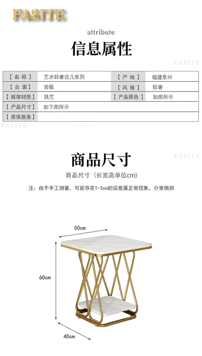 Modern Nordic Coffee Table Bedside Marble Luxury Coffee Table Service Living Room Furniture Salon Table Basse De Salon Desk Mesa