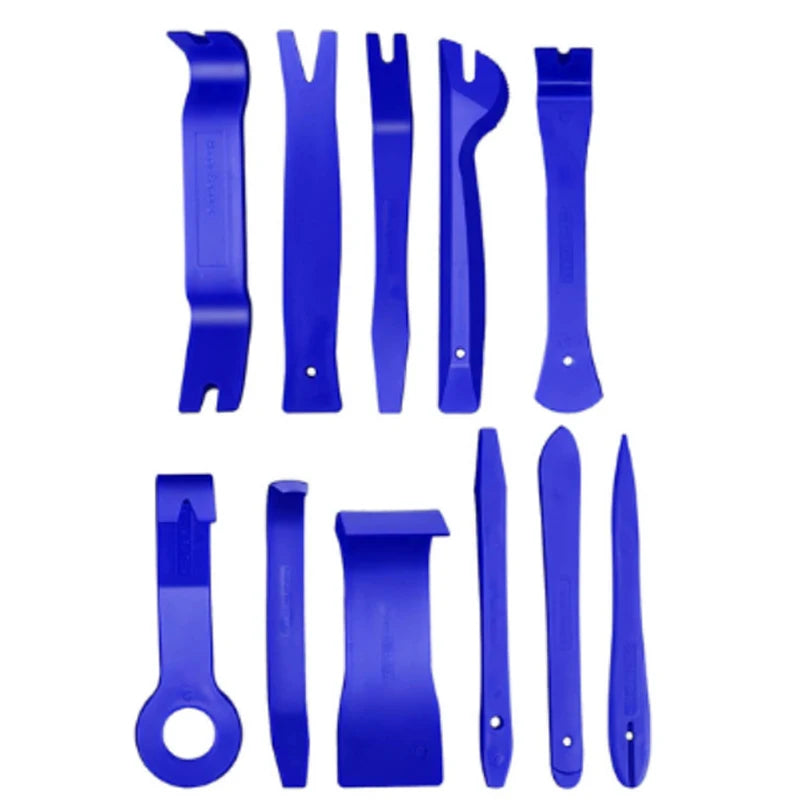 Car Trim Removal Tool Auto Disassembly Tools Door Panel Audio Removal Tool Kit with Clip Pliers Fastener Remover Pry Tool Set