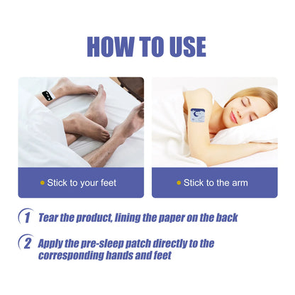 Sleep Aid Patch Improve Sleeping Quality Sleeping Aid Apnea Device Patches Relieve Irritability Insomnia Anxiety