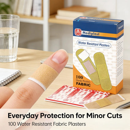 100Pcs Waterproof Cartoon Band-Aids Adhesive Hemostasis Bandages for First Aid Emergency Medical Dressing Sticking Plaster