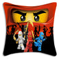 Pillow Covers Cartoon For Game Ninjagos Sofa Decorative Home Double-sided Printing Short Plush Cute Cushion Cover