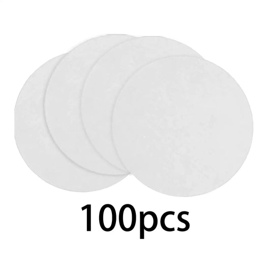 100pcs Ceramic Fiber Glass Fusing Paper Microwave Kiln Hot Melt Lining Paper DIY Making Pottery Art Craft Supplies
