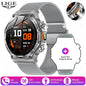 LIGE Nowy Smartwatch Męski 800 mAh Ultra Długa Żywotność Baterii Wodoodporny Zegarek Sportowy Outdoor Połączenia Bluetooth Wojskowy Smartwatch 2025