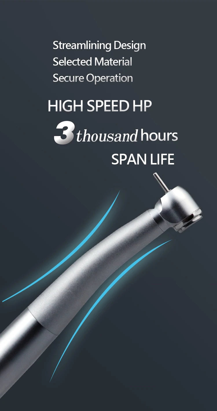 KAVO Type Dental Fiber Optic  LED Turbine Quick Coupling High Speed Handpiece  Air Turbine  3 Water Spray rotatio Type Handpiece