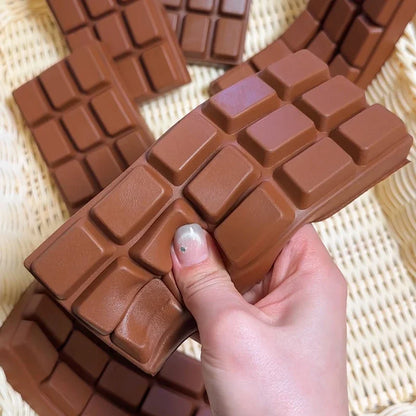 1/3PCS Simulated Chocolate Squishy Squeeze Toy PU Soft Slow Rebound Fidget Toys Stress Relief Sensory Squeeze Toys@