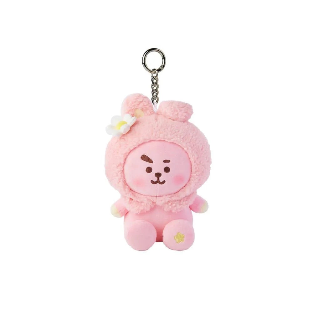 BT21 KPOP Sakura series plush toy bulletproof youth group plush sitting doll Fan gifts、birthday gifts、couple gifts、adult gifts