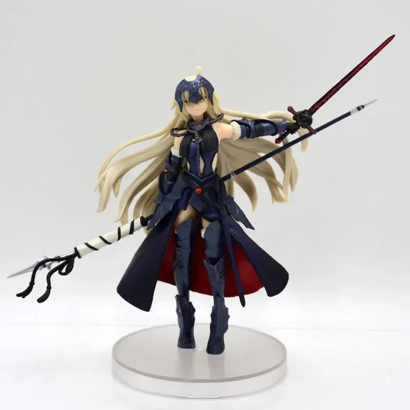 Fate Grand Order Altria Pendragon Saber Alter Rider 27cm Anime Figure Model Doll Jeanne D Arc Action Figurine Collectible Toy