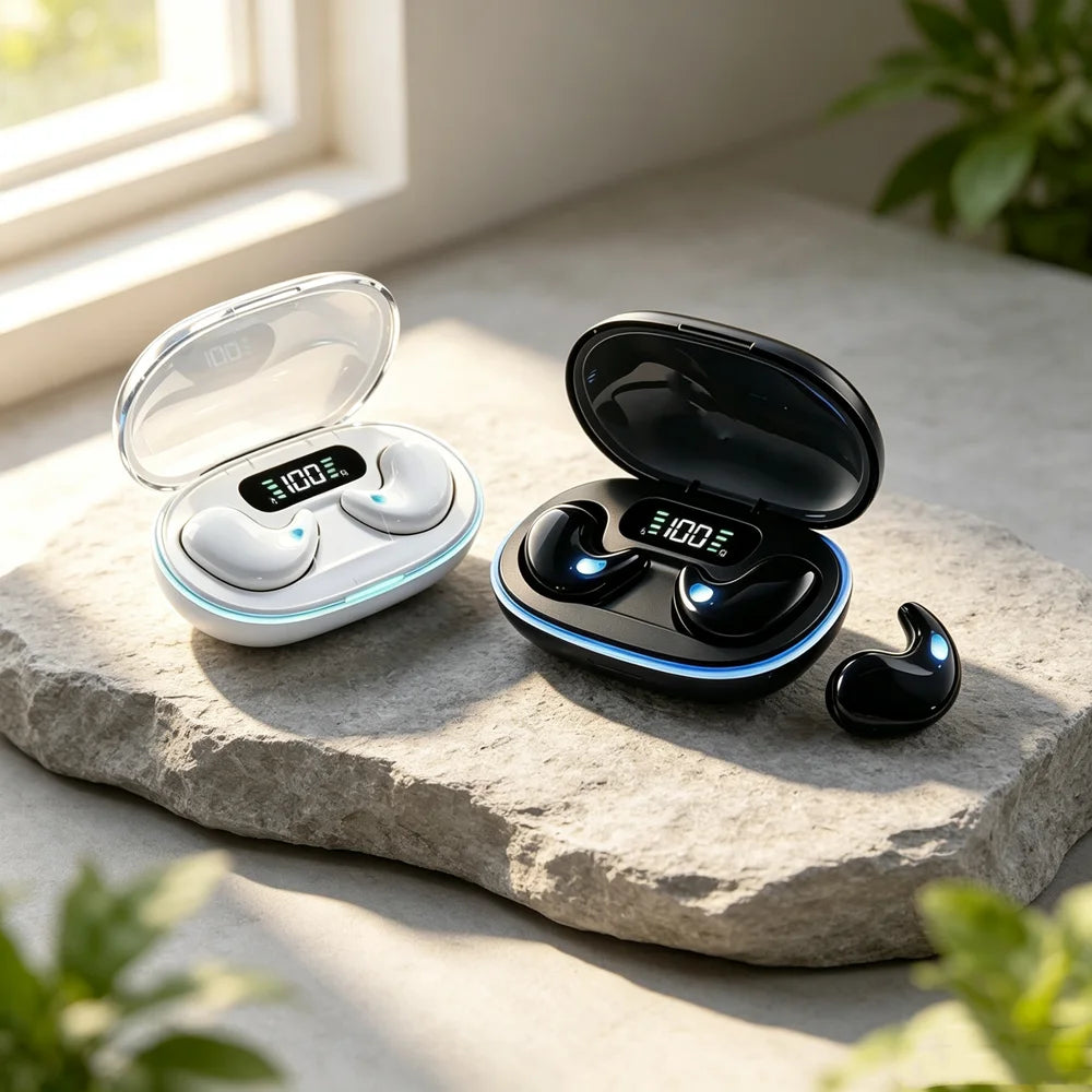 TWS Wireless Headphones Wireless Earbuds Durable Bluetooth Headsets Feature Reinforced Internal Wiring for Long-term Longevity