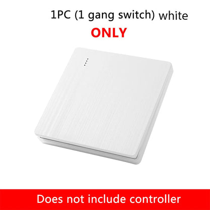 86 Wireless Smart RF 433Mhz 100-220V Wall Panel with Remote Control Mini Relay Receiver Home Led Light Lamp Switch