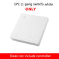 86 Wireless Smart RF 433Mhz 100-220V Wall Panel with Remote Control Mini Relay Receiver Home Led Light Lamp Switch
