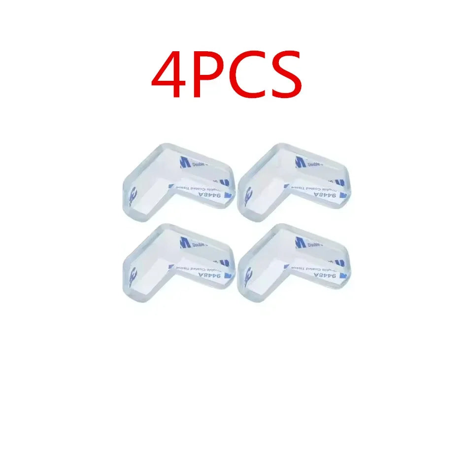 Child Baby Safety Silicone Protector Table Soft Transparent Children Anti Collision Table Corner Edge Protection Cover