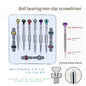 Kwong Yuen Watch Repair Kits Three types of 6 pics Steel Screwdrivers Set with 6 Pcs Spare Bladesc for NH35 for Watchmaker