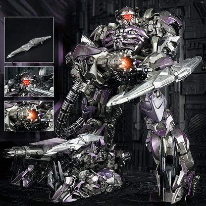 TW1029 Transformation Toys Megatank Galvatron Ironhide Shockwave Action Figure Robot Collection Movie Deformation Model Gifts