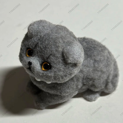 Kitty Taba Squishy Soft Cat Fidget Toy ASMR Cute Animal Squeeze Toy Anti Stress Funny Toys For Children Christmas Party Gift