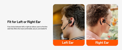 OpenRock Link 20 AI Translator Bluetooth 6.0 Earphones Open Ear Wireless Headphones With Magnetic ENC Mic IPX7 Sport Earbuds APP