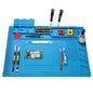 Repair Pad Insulation Heat-Resistant Soldering Station Silicon Soldering Mat Work Pad Desk Platform for BGA Soldering Station