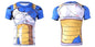 2026 Summer Vegeta Battle Damaged Armor Saiyan Armor | Body Building Short Sleeve T-Shirt Fitness Workout Dragon Ball Super Y2k
