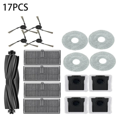 Dreame L40 Ultra / X40 Ultra Vacuum Cleaner Replacement Accessories Main Side Brush HEPA Filter Mop Cloths Dust Bag Spare Parts