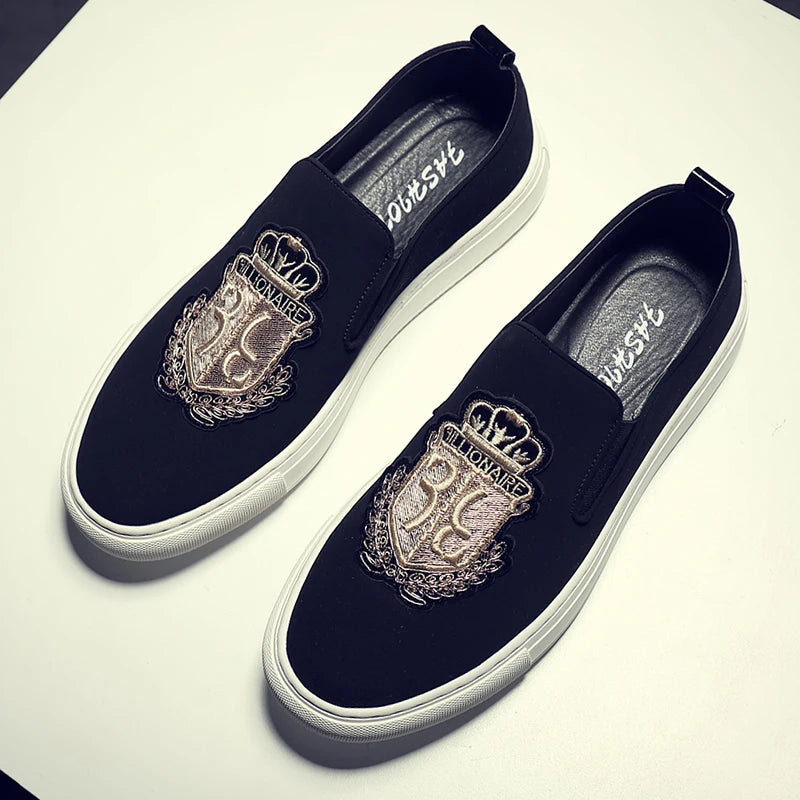 Men's Comfort Loafers, Trendy Soft Sole Fashion Casual Shoes, Anti-Slip Breathable Slip-On Men's Shoes-20338