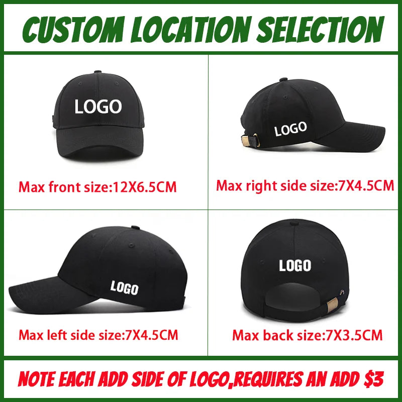 Fedoryn Custom Embroidery Baseball Cap for Men and Women DIY Design Mesh Cap LOGO Print Hat Quality Truck Hat Wholesale Unisex