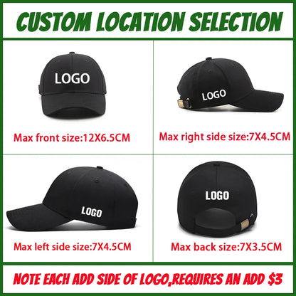Fedoryn Custom Embroidery Baseball Cap for Men and Women DIY Design Mesh Cap LOGO Print Hat Quality Truck Hat Wholesale Unisex