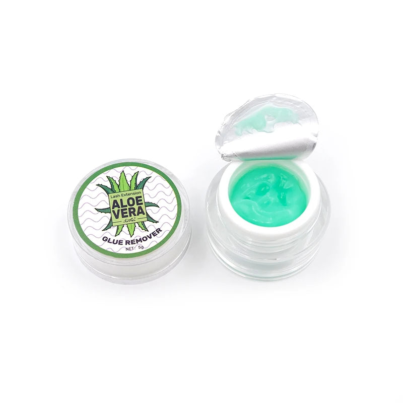 10pcs FUNMIX 5g Fruit Flavour Eyelash Extension Glue Remover Cream For Lashes Glue Remover No Irritating Lash Cleaning Cream