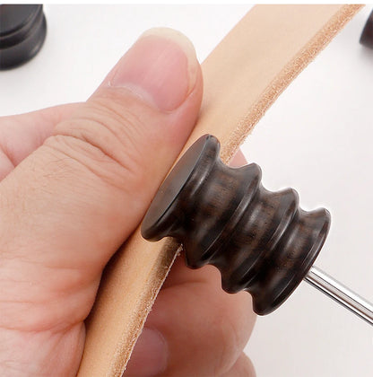 Leather Burnished Bits for Rotary Burnisher Tools PU Leather Burnishing Tool Tips for Clean Edges of DIY Leather Crafts Projects