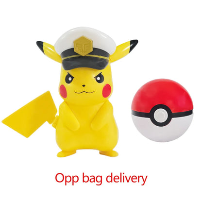 22 Kind Pokemon Ball Figure Pokeball Mewtwo Poke Pikachu Charizard Gyarados Venusaur Pawmi Quaxly Fuecoco Elf Toy Set Kids Gift