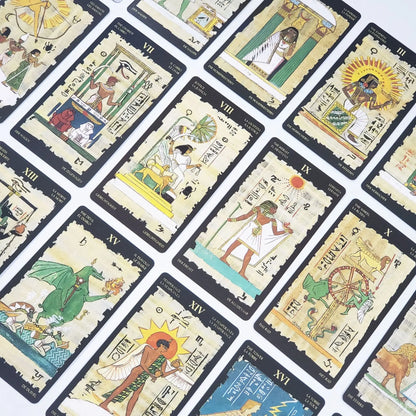 Egyptian Tarot cards board games