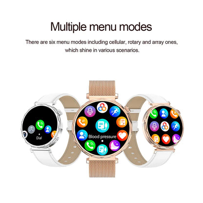 LIGE 2025 Smart Watch Women Full Circle Touch Screen Bluetooth Call Men Smartwatch Waterproof Sport Activity Fitness Watch Women