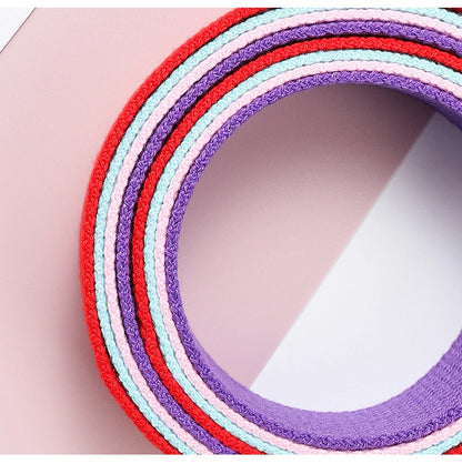 Colorful Canvas Tactical Belt Unisex Fashion Casual Luxury Trend Jeans Accessories Youth Nylon Girdle Cute Kids Hunting Belt
