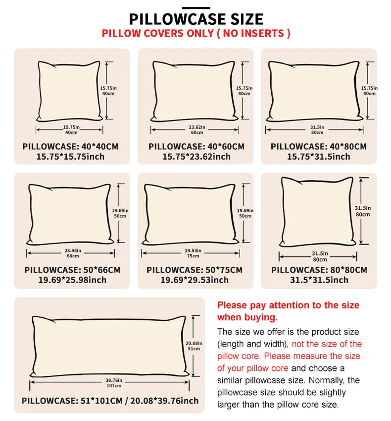 2pcs/4pcs Floral Pattern Pillow Cover Set (Pillow Inner Not Included), Soft & Comfortable, Suitable For All Seasons