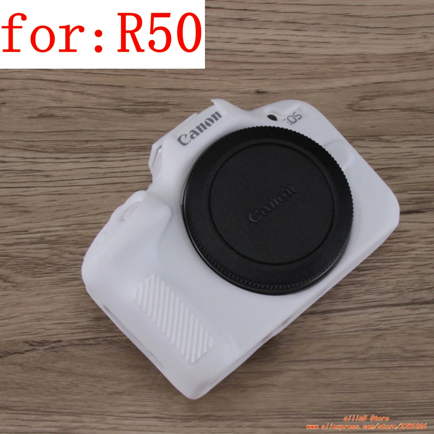 for Canon EOS-R100 Camera Soft Case R50 Silicone shell protective cover Prevent scratching the camera bag One shoulder neck bag