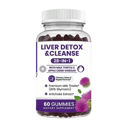 Liver Cleanse & Detox Gummies - Improve Digestion, Enhance Immunity, Help Cleanse The Liver and Promote MetabolismSupplements