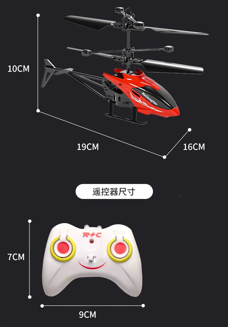 Children's Suspension Sensing Aircraft Indoor Gesture Aircraft Drone Remote Control Helicopter Toy Boy Gift