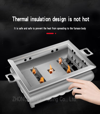 New Fish oven commercial and household thickened stainless steel paper wrapped fish pan