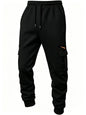 2026 Men's Joggers Pants Loose Drawstring Long Pants Men Zipper Multi-pocket Sweatpants Casual Cargo Trousers For Men Fitness