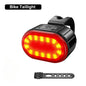 USB-C Rechargeable Bicycle Lights Bike Safety Warning Lamp Outdoor Waterproof Cycling Flashlight For Mountain And Road Bikes