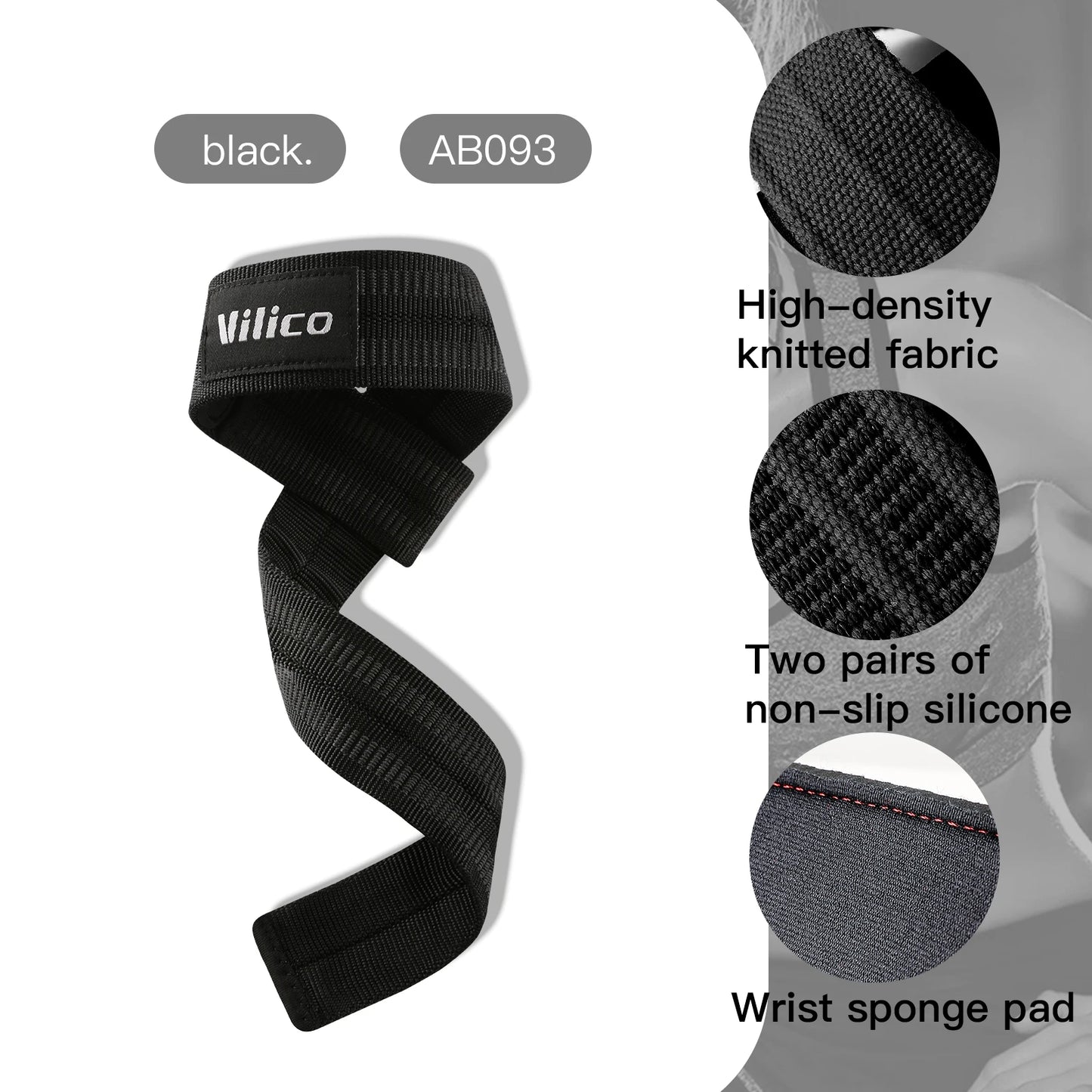 Power Lifting Straps WeightLifting Gym Gloves Deadlift Wrist Straps Hand Palm Assist Gear For Pull Up Bar Barbell Dumbbell Train