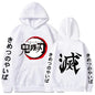 Japanese Anime Demon Slayer Plus Size Hoodie Women Sweatshirts Kamado Nezuko Print Hooded Harajuku Girl And Boy Casual Pullover